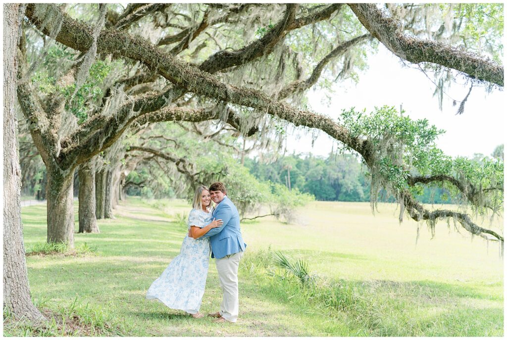 Wormsloe Historic Site Engagement Session in Savannah